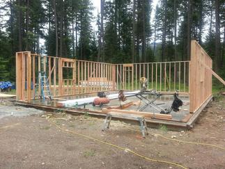 Building a homestead in north Idaho